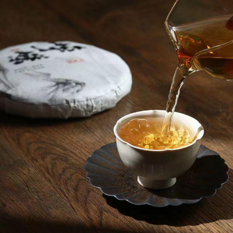 200g Vorfrühlings-Puerh-Rohtee-Kuchen Yunnan Roher Pu-Erh-Tee Zhengrong Pu'er-Tee