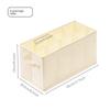 Japanese Style Cotton Linen Clothes Organizer With Dividers For Drawer Storage And Closet Use