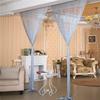Tenda a fili per porta Nappa lucida Linea flash Porta finestra Tenda mantovana Divisorio decorativo per matrimoni, camere da letto, feste