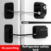 New Digital Password Limit Positioning Combination Lock Baby Safety Children Protection Sliding Closet Window Safety Fridge Lock
