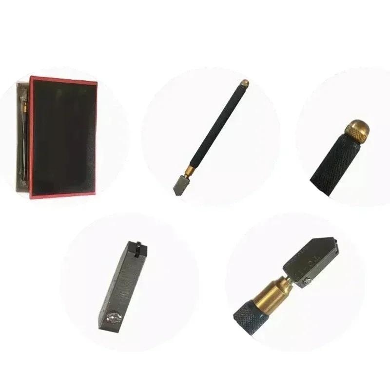 TC-17 Professional Glass Cutting Wheel Glass Cutting Hand Tool Glass Cutter Ceramic Tile Cutter TC-17 B Toyo Type Metal Handle