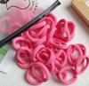 30/50PCS Women Girls 4cm Basic Hair Bands Simple Solid Colors Elastic Headband Hair Ropes Ties Hair Accessories Ponytail Holder