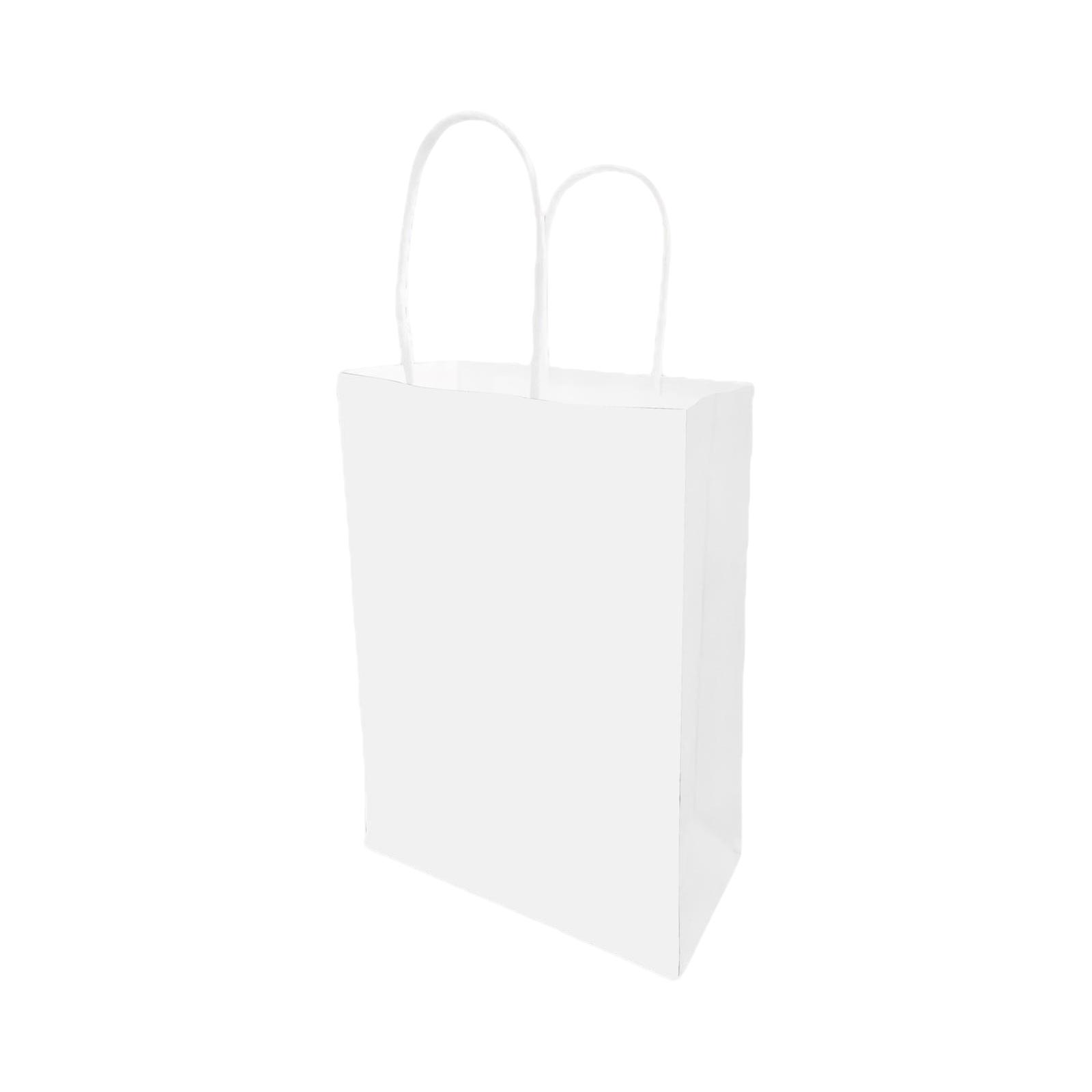 

10PC Kraft Paper Bag With Rope Packaging Bag Packing Bag Storage Gift Bag Environmentally Friendly Material Customized To The Picture One Size белый