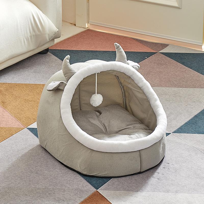 Pet Supplies All Seasons Universal Semi-enclosed Warm Cat and Dog Kennel