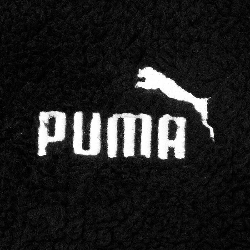 Puma Hooded Comfortable Warm Fleece Jacket Unisex Jacket Black 679663-01