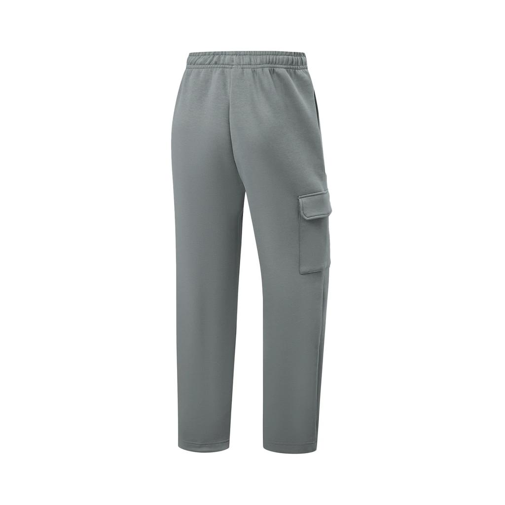 Li-Ning Wade Series Solid Color Lace-Up Versatile Soft Knitted Sports Pants Men bottoms AKLW335-2
