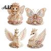 Progetto Creativo Pratico 1 Set Kit Fai da Te Animale 3D con Perline, Kit Artigianale Artistico con Perline con Istruzioni Decorative, Insetto Uccello Fata Fatto a Mano