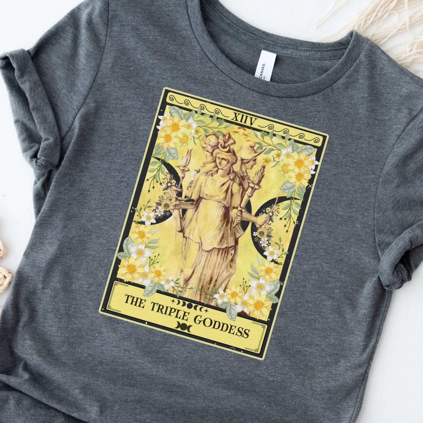 The Triple Goddess Tarot Card Shirt, Hecate S