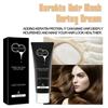 Keratin Haarmaske pflegt das Haar, repariert trockenes und gereiztes Haar, feuchtigkeitsspendende Haarmaske