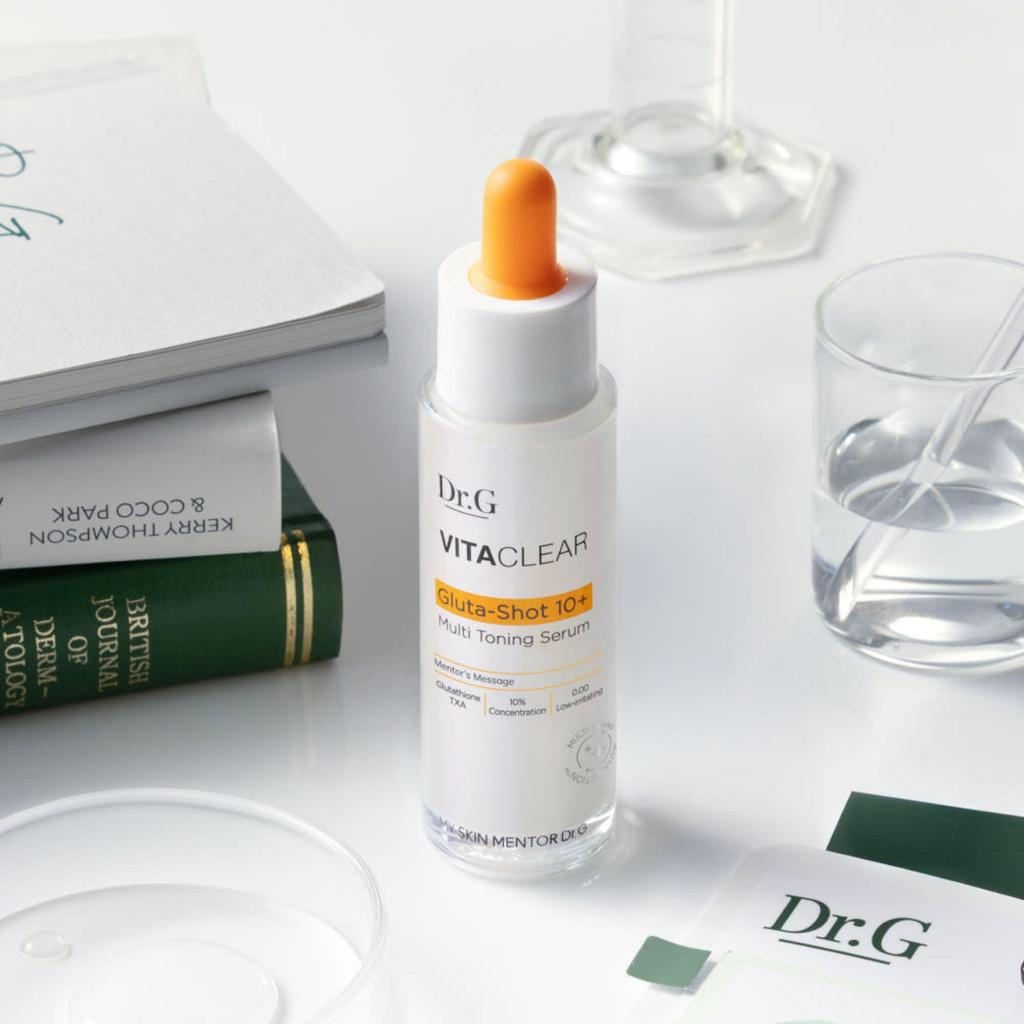 Dr.G Vita Clear Gluta Shot 10+ Dark Spot Serum Niacinamide Glutathione Brightening Care 30ml
