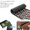Blue Giraffe Foot Reflexology Mat, Foot Massage Mat, 175x35cm, Health Board, Walking Mat, Foot Mat, Massage, Acupressure, Foot Care, Foldable, Promote