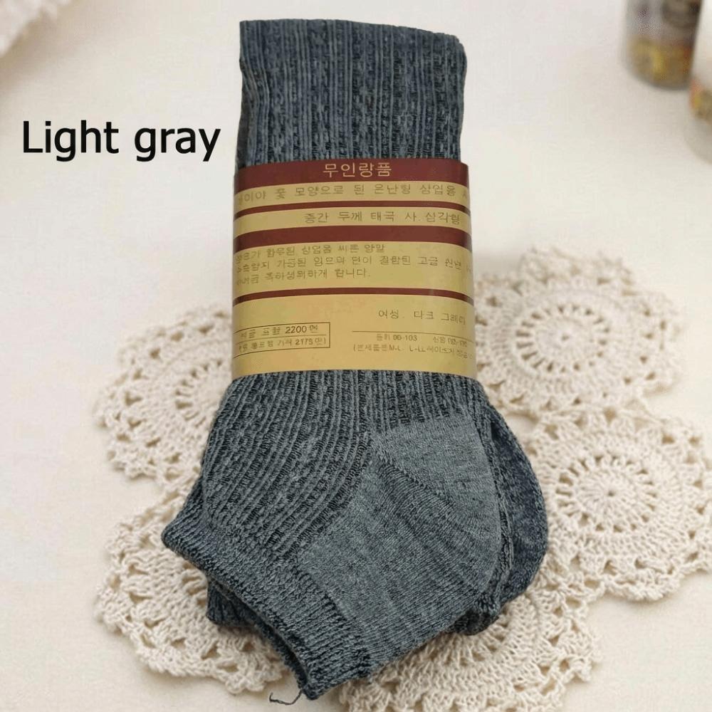 Soft Ribbed Warm Leggings Skinny Wool Pants Pantyhose Knitted Socks