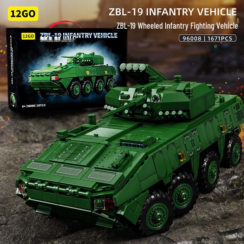 12GO Gen 4 EMBT Panther KF51 Building Blocks Remote Control Toy