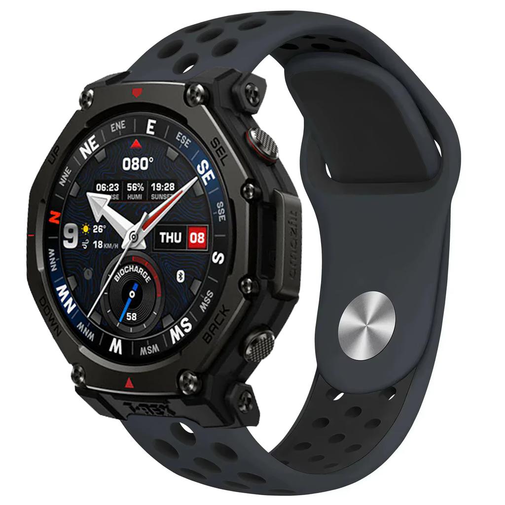 Cinturino in Silicone da 20mm 22mm per Amazfit T-Rex3 Pro 48mm 44mm Helio Balance 2 1 Braccialetto Amazfit Active 2 Bip 6 5 GTR 4 3