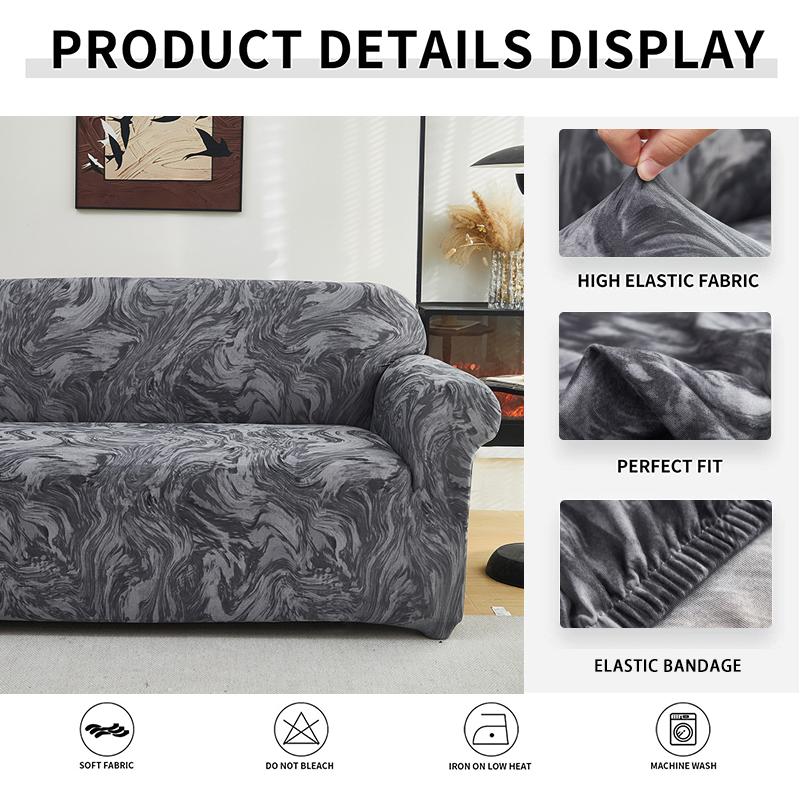 Stretch Sofa Slipcover Anti Dirty Spandex Couch Cover Furniture Protector Sofa Covers for Living Room Bedroom Office Home Decor