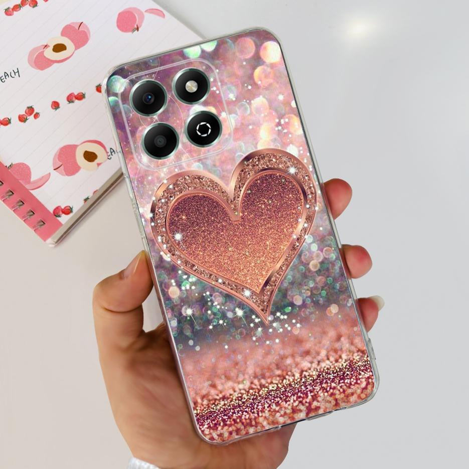 For Honor X6b Case JDY-LX1 JDY-LX2 Stylish Painted Cover Soft Silicone Shell For Honor X6b X 6b HonorX6b Phone Case 6.56'' Coque
