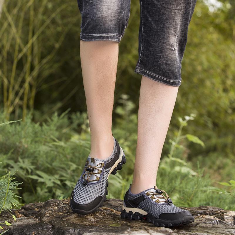 Zomer Heren Mesh Sneldrogende Waterdichte Sportschoenen - Casual Strand & Water Schoenen