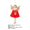 Doll Pendant Hanging Design Delicate Multi-color Christmas Hanging Angel Doll for Wall
