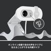 Logitech Webcam Brio 100 C660OW Full HD 1080P med mikrofon Automatisk ljuskorrigering Sekretessslutare Kompatibel med Logi Zoom Mircosoft Teams