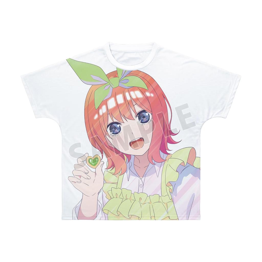 Quintessential Movie Original Nakano Yotsuba Uniform Apron Ani Art Clear Label Full Graphic Size M "The Quintuplets" Illustration Ver. T-shirt,
