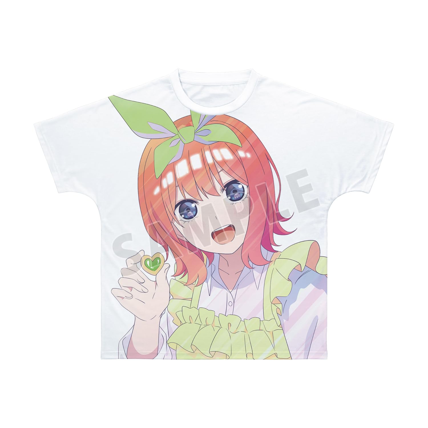 

Quintessential movie original Nakano Yotsuba uniform apron Ani Art clear label full graphic size M The Quintuplets illustration ver. T-shirt,
