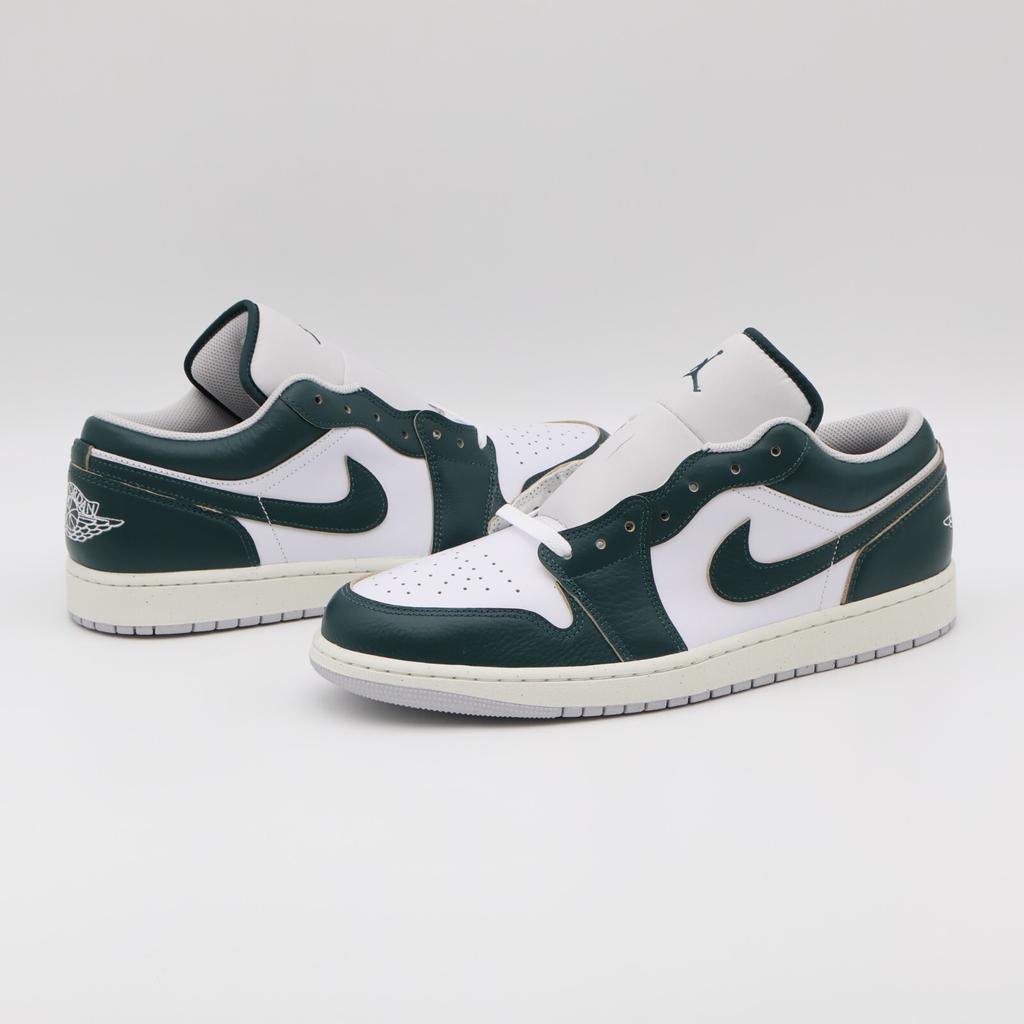 FQ7687-300 Nike Air Jordan 1 Low SE Oxidized Green White Sail (a bărbaților)