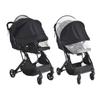 Universal Baby Fly Netting 2 In 1 Sunshade for Strollers Feature Two Way Zipper Closure and Easy Setsup