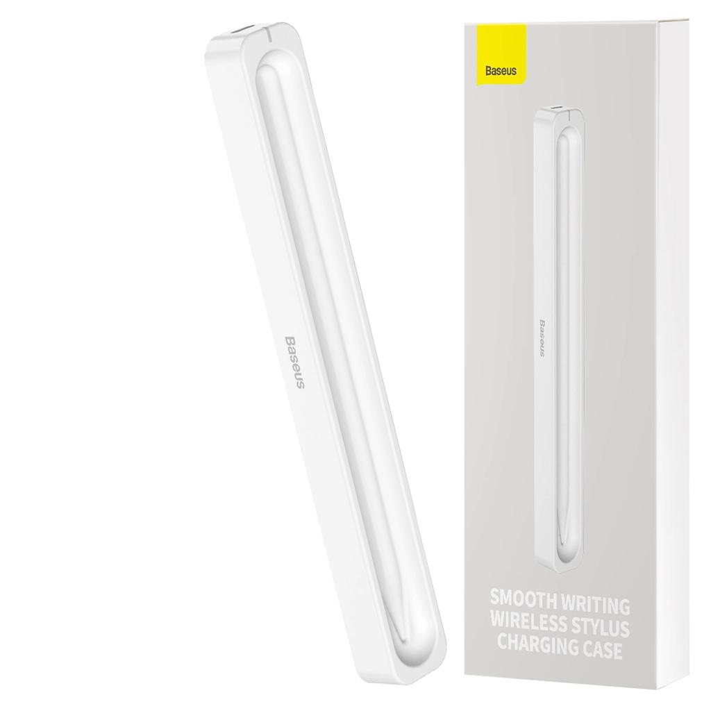 Etui Z Ładowarką Indukcyjną Dla Rysika Baseus Smooth Writing Stylus (Biały)