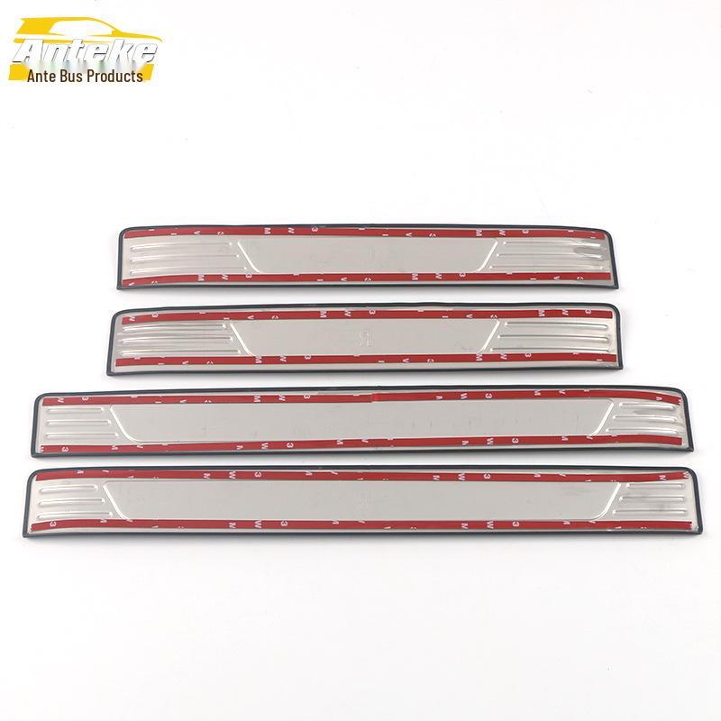 21 UNI-K Stainless Steel Sill Strips: Anti-Scratch Bumper Welcome Pedals