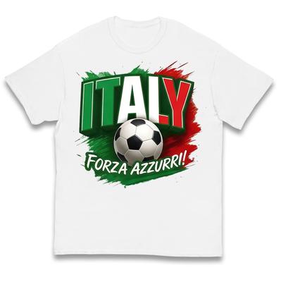 Italy Forza Azzurri Kids T Shirt