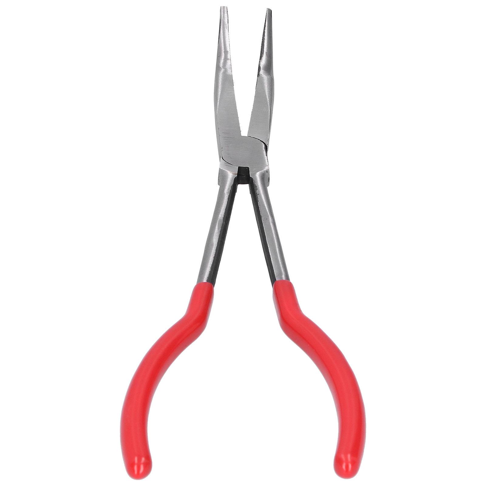 

Печные щипцы Длинногубцы Многофункциональный инструмент для обработки ювелирных изделий(Плоскогубцы с прямыми губками