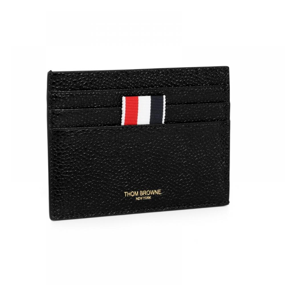 Tom Brown Maw031l 00198 001 Pebble Grain Three Line Tab Card Holder