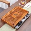 Chinesisches Kongfu Tee Holz Teetablett Set Stahl Tablett Kungfu Tee Lernerset