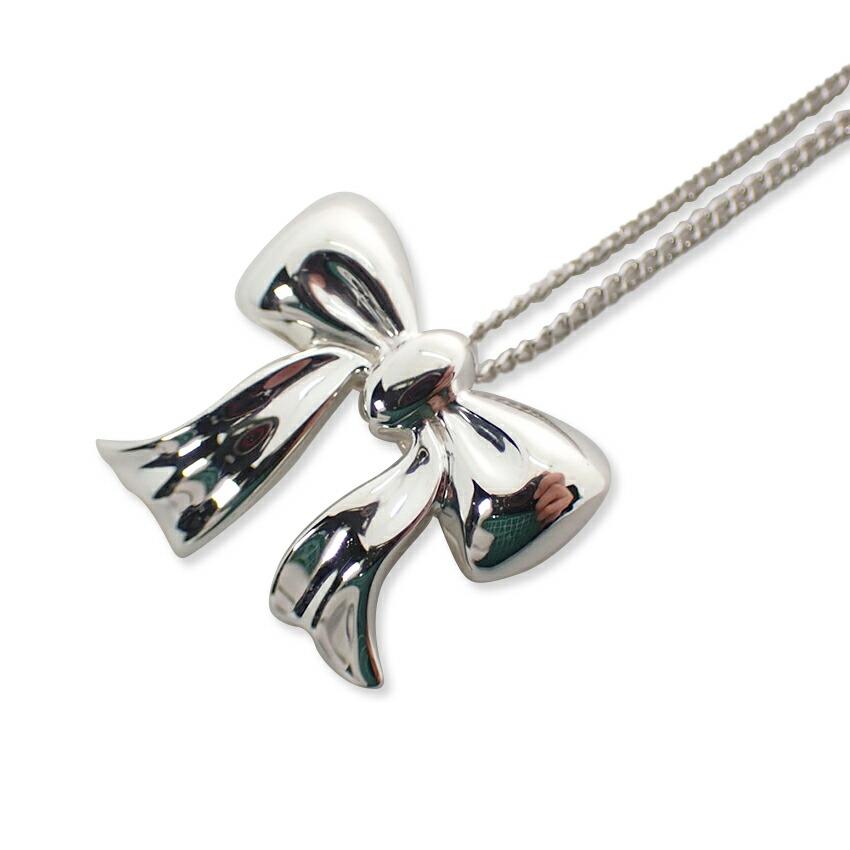 

[Used] TIFFANY/Tiffany 925 ribbon pendant/necklace/g472-69