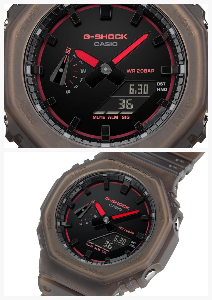 Casio Hnědé hodinky G-Shock GA-2100K-5AJF Pánské