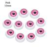10Pcs 12Mm/20Mm Plastic Doll Safety Eyes For Animal Toy Puppet Making Dinosaur For Bjd Doll Round Eyes Diy Craft Accessories