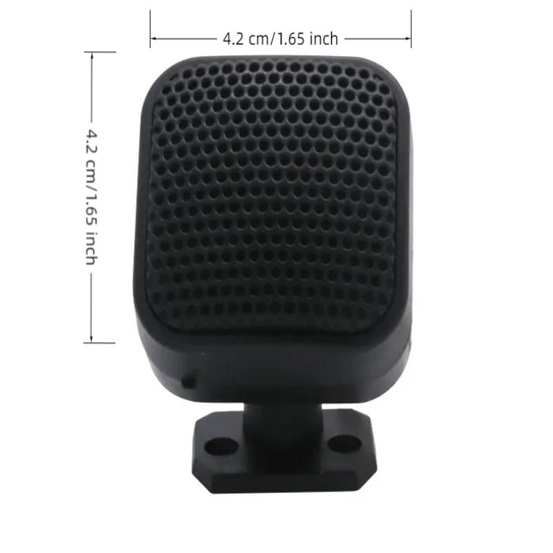 2 Pcs Universal Car Mini Square Speaker Tweeter Speakers Car Audio System Vehicle Door 500W Audio Music Loudspeaker Audio System