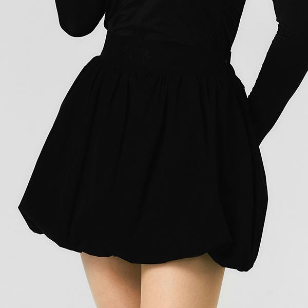 HENRY STUART Women'S Mini Balloon Skirt Black