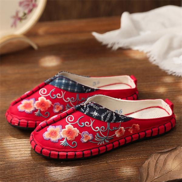 canvas flat espadrilles