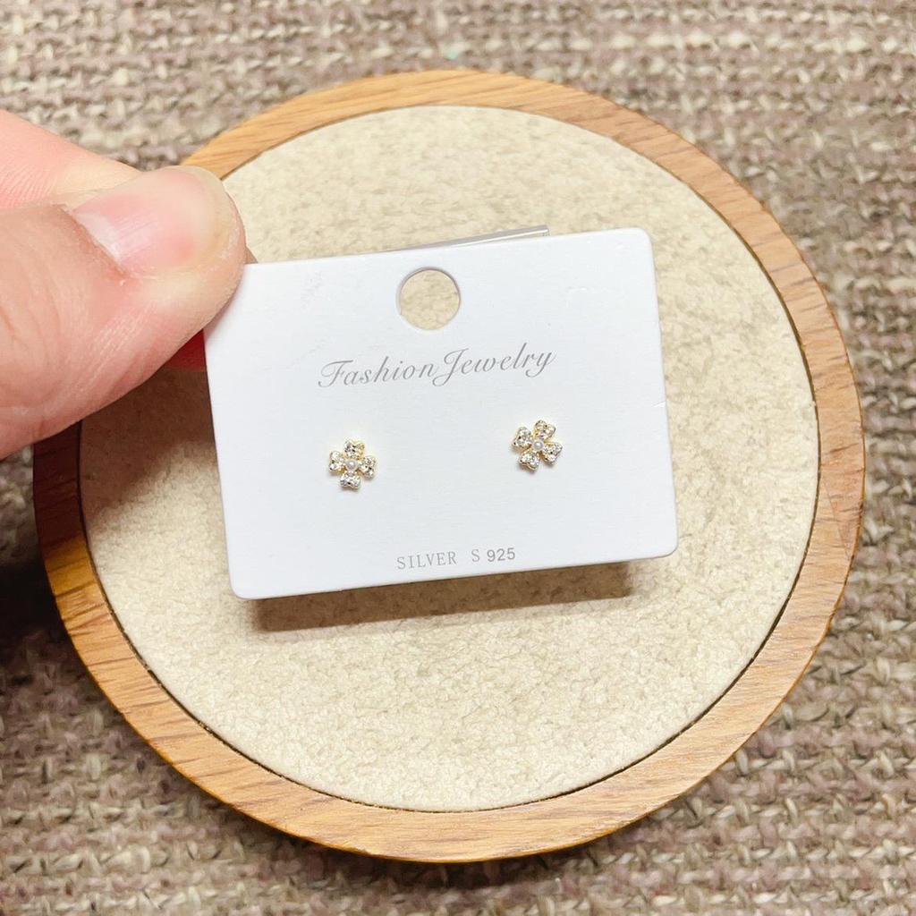 S925 Sterling Silver French Chic Stud Earrings - 2024 Unique Luxury for Women