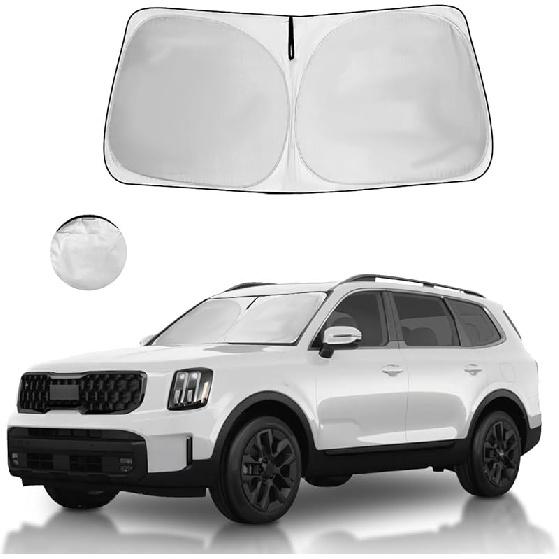 Windshield Sun Shade Fit 2025 2024   - Toyota RAV4 Prime LE Hybrid XLE XLE Premium Adventure TRD Off Road Front Window Sunshade Accessories SUV Sun