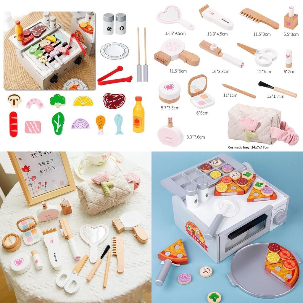 Dressup Kids Wooden Kit With Princess Theme With Makeup Bag Educational Learning