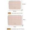 14/15.6inch Quilted Tablet Bag Shockproof Solid Color Travel Tablet Sleeve Wear-resistant Ultralight Tablet Protection Cases