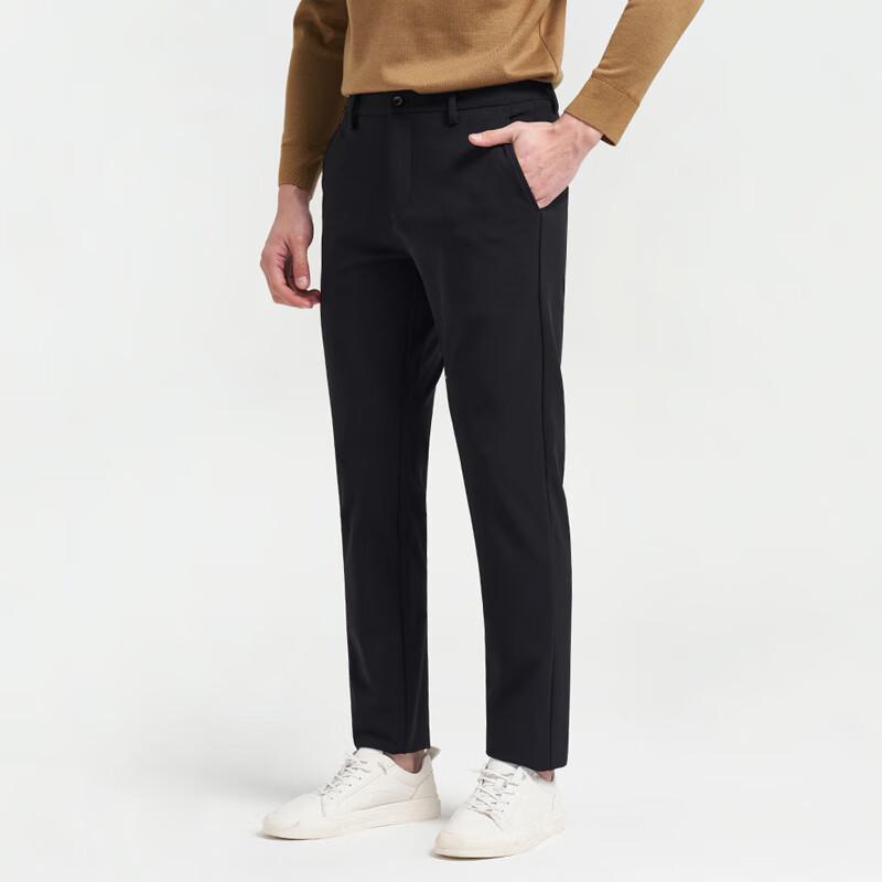 TRIES Men's Winter Business Casual Elastic Trousers