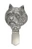Norwich Terrier – Brooch with a clip, holder for a start number | Art-Dog
