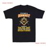 It's Not A Secret Charity Freemason Masonic Master T Shirt Full Size S 4XL Vintage Washed Graphic Breathable Versatile