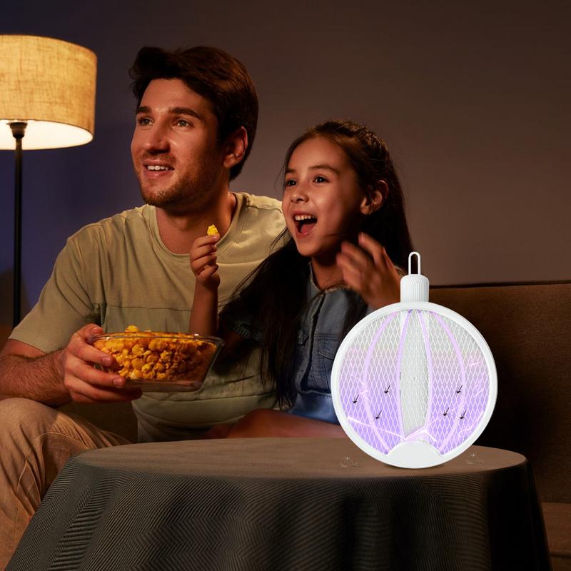 Manueller Fliegenklatsche 2700W Tragbarer Fliegenschläger Wandmontage Fliegenklatsche USB-Aufladung 100mAh Für Wohnzimmer Balkon Küche