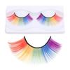Fluffy Colored Lashes Natural Look Eyelashes Fake Eyelashes  for Christmas Cosplay Costume