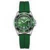 Orologio Sportivo di Coppia in Quarzo Fantasma d'Acqua Verde: Silicone Casual, Impermeabile, per Studenti