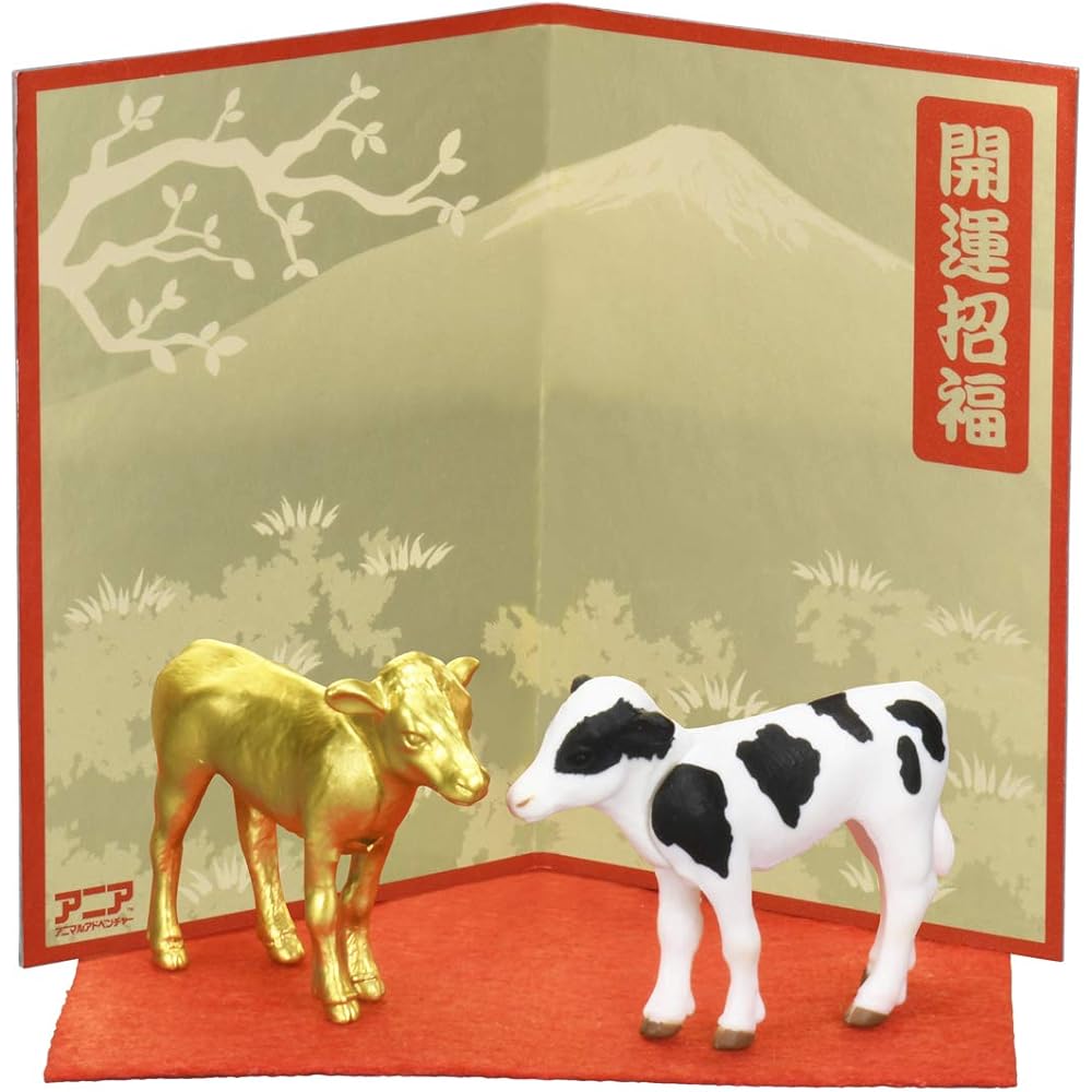 

Ania Zodiac Series Ox Figurine Collectible Toy 3D Design
